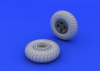 Eduard 648118 Spitfire wheels - 4 spoke w/ pattern 1/48 (EDUARD)